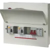 Wylex 13-Module 5-Way Part-Populated Dual RCD Consumer Unit With SPD