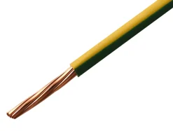 Time 6491B Green/Yellow 1-Core 4mm² Conduit Cable 100m Drum