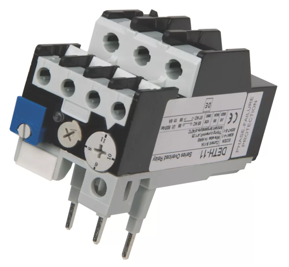 Hylec DETH 8-11A 3-Phase Thermal Overload Relay - Image 2