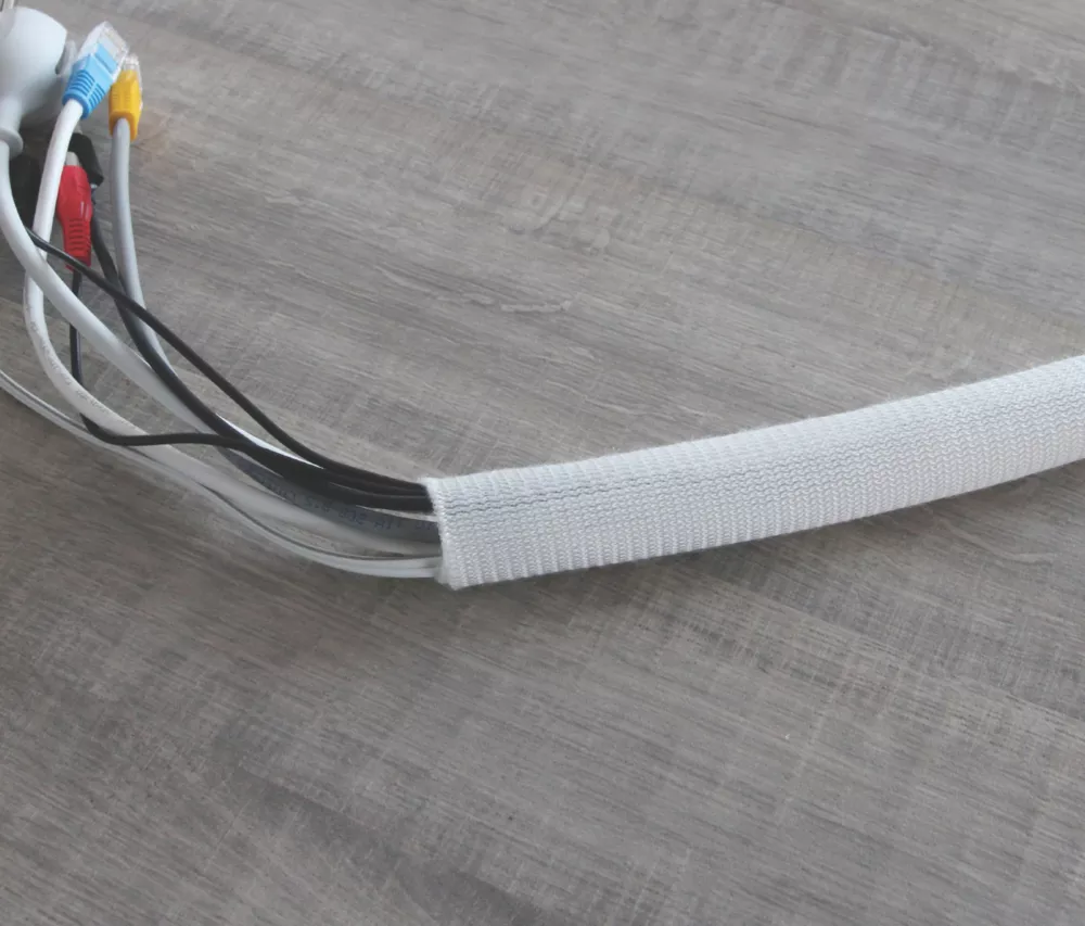 Label The Cable Cord Cover 2m White 2 Label The Cable Cord Cover 2m White - Image 2