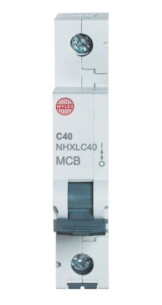 Wylex 40A SP Type C MCB - Image 2