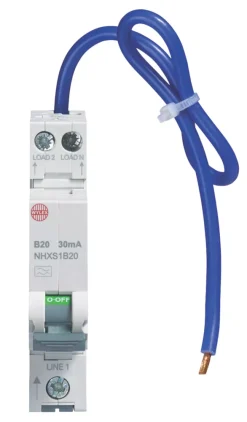 Wylex 20A 30mA DP Type B Mini RCBO 6 Wylex 20A 30mA DP Type B Mini RCBO -Yale Sales Store 1299X A2