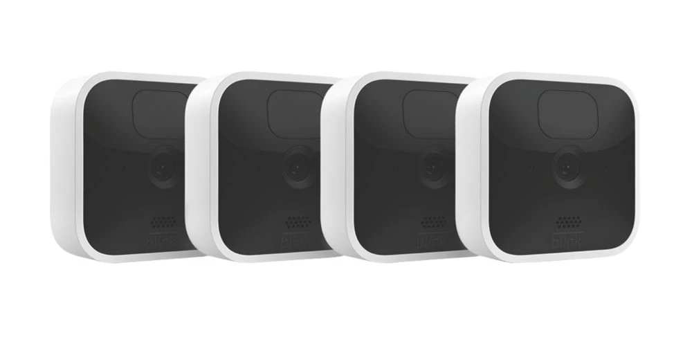 Blink Indoor White Wireless Smart Camera Kit & 4 1080p Indoor Cameras