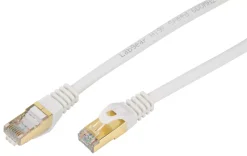 Labgear White Shielded RJ45 Cat 7 Ethernet Patch Lead 15m