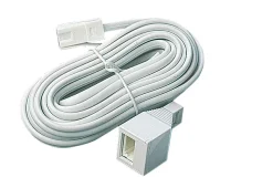 Essentials Telephone Extension Lead 10m