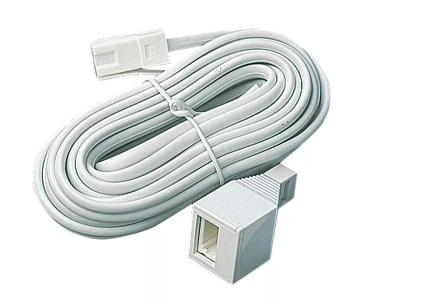 Essentials Telephone Extension Lead 10m