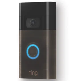 Ring By Amazon Ring Gen 2 Wired Or Wireless Smart Video Doorbell Venetian Bronze