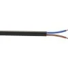 Time 2192Y Black 2-Core 0.75mm² Flexible Cable 10m Coil