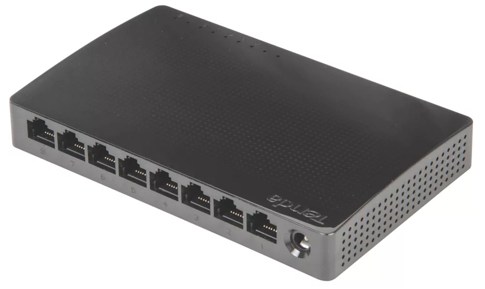 Tenda SG108 8 Port Network Switch Black