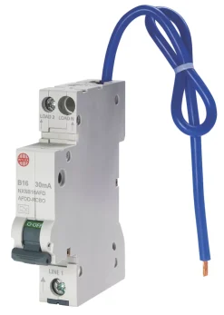 Wylex NXS 16A 30mA SP & N Type B AFDD & RCBO