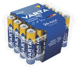 Varta Longlife Power AAA High Energy Batteries 24 Pack
