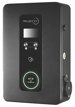 Project EV Pro Earth RFID 2 Port 7.3kW Mode 3 Type 2 Socket Electric Vehicle Charger