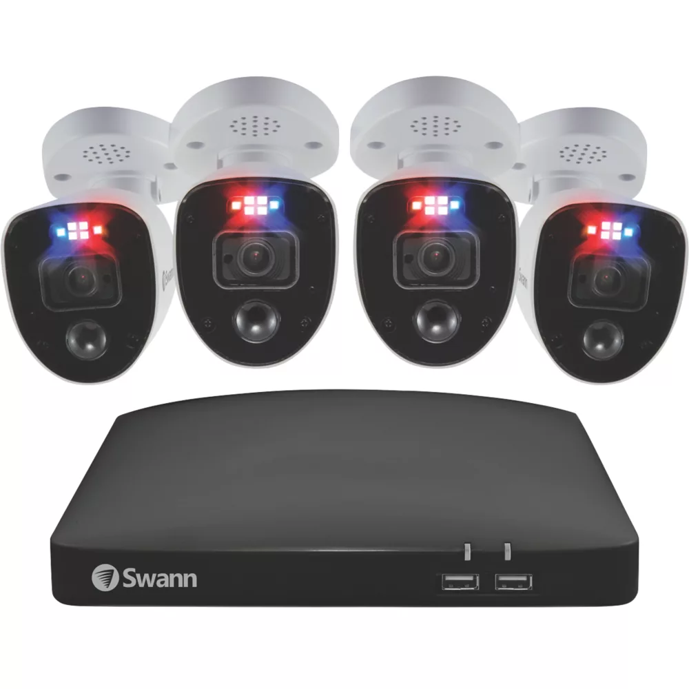 Swann SWDVK-856804-RL 2TB 8-Channel 4K CCTV DVR Kit & 4 Indoor & Outdoor Cameras - Image 2
