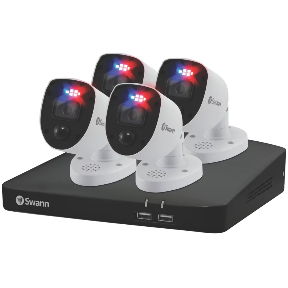 Swann SWDVK-856804-RL 2TB 8-Channel 4K CCTV DVR Kit & 4 Indoor & Outdoor Cameras - Image 3