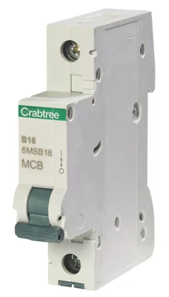 Crabtree Loadstar 16A SP Type B MCB