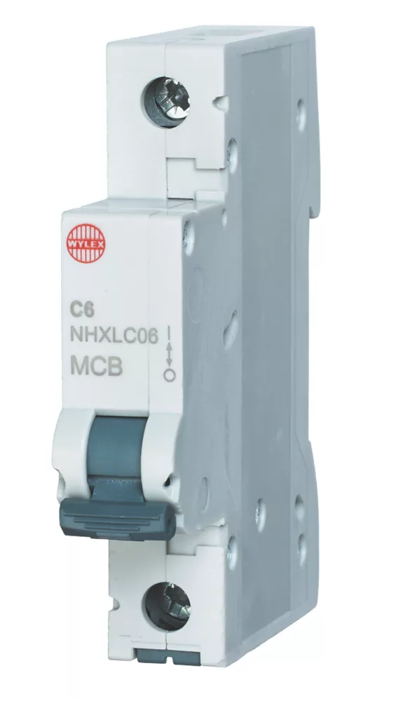 Wylex 6A SP Type C MCB