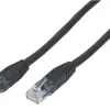 Philex Black Unshielded RJ45 Cat 6 Ethernet Cable 10m