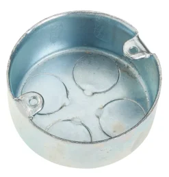Deta 4 Hole 20mm Loop-In Conduit Box BZP