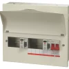Wylex 13-Module 7-Way Part-Populated Dual RCD Consumer Unit