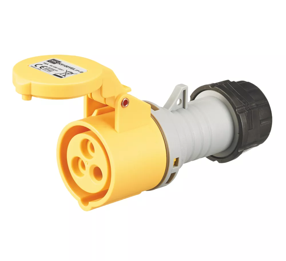 MK 16A 2P+E Connector 100-130V