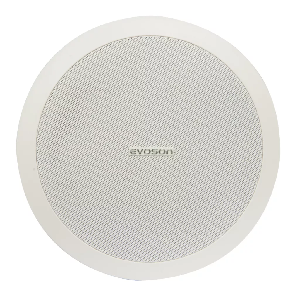 Evoson 10.5" Ceiling Speaker 50W RMS 100V White - Image 2