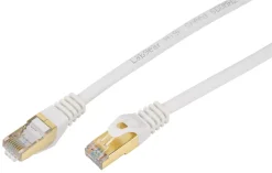 Labgear White Shielded RJ45 Cat 7 Ethernet Patch Lead 10m