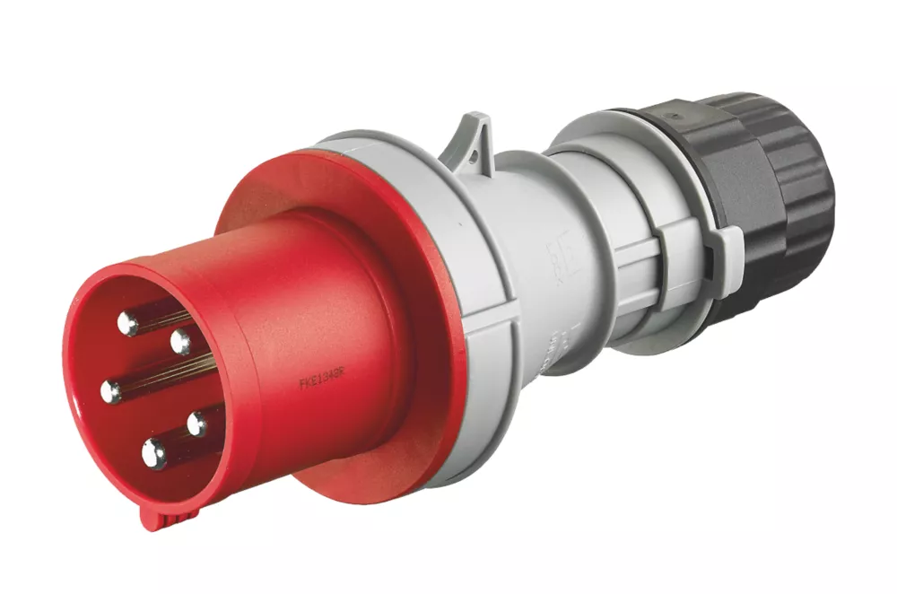 MK 63A 3P+N+E Site Service Plug 380-415V