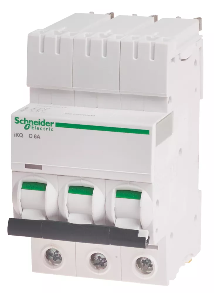 Schneider Electric IKQ 6A TP Type C 3-Phase MCB