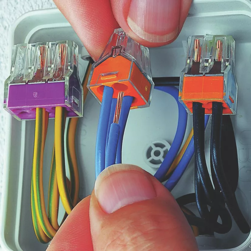 Wago 41A 3-Way Push-Wire Connector 50 Pack - Image 3