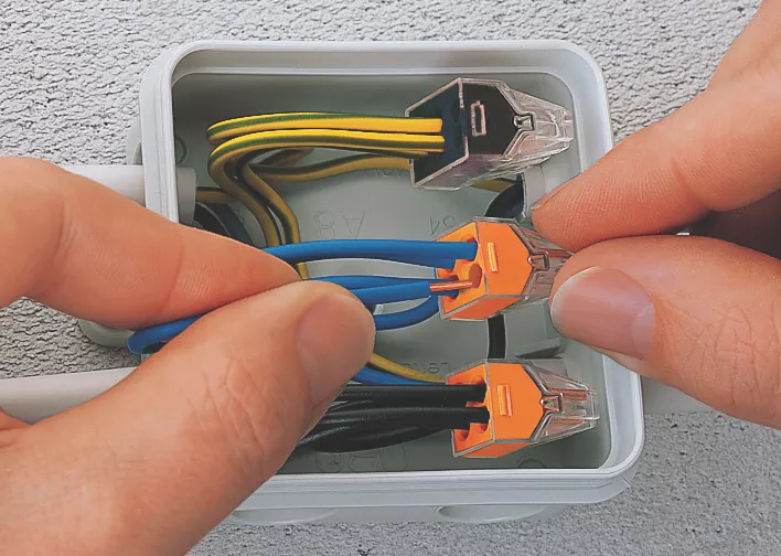 Wago 41A 3-Way Push-Wire Connector 50 Pack - Image 4