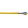 Time 3183YAG Yellow 3-Core 1.5mm² Flexible Cable 50m Drum