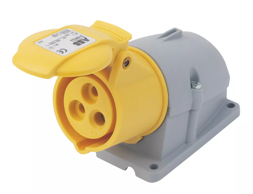 ABB 16A 2P+E Surface Socket 130V 1 ABB 16A 2P+E Surface Socket 130V