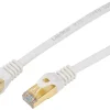 Labgear White Shielded RJ45 Cat 7 Ethernet Patch Lead 5m