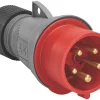 ABB 16A 4P+E Straight Plug 415V