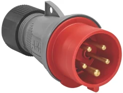 ABB 16A 4P+E Straight Plug 415V