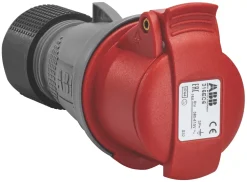 ABB 16A 3P+E Straight Connector 415V