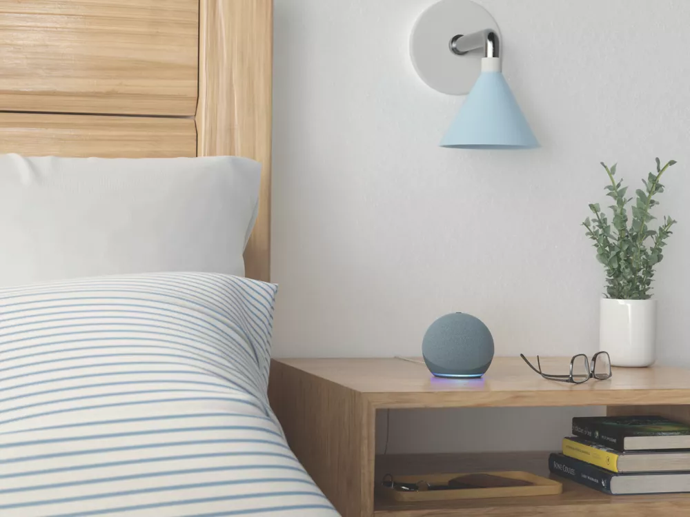 Amazon Echo Dot 4th Gen Smart Assistant Twilight Blue - Image 4