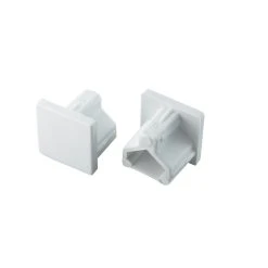 Tower Mini Trunking End Cap 16 X 16mm 2 Pack