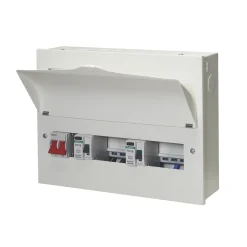 Crabtree Starbreaker 15-Module 9-Way Part-Populated High Integrity Dual RCD Consumer Unit