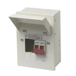 Wylex 4-Module 2-Way Part-Populated Main Switch Consumer Unit