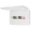 Schneider Electric Easy9 14-Module 8-Way Part-Populated Dual RCD Consumer Unit