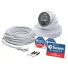 Swann Pro Enforcer SWNHD-876DER-EU White Wired 4K Indoor & Outdoor Dome Add-On Camera For Swann NVR CCTV Kit