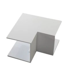 Tower Internal Trunking Corner 50 X 50mm 2 Pack