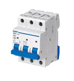 Chint NB1 63A TP Type C 3-Phase MCB