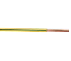Time 6491X Green/Yellow 1-Core 6mm² Conduit Cable 10m Coil