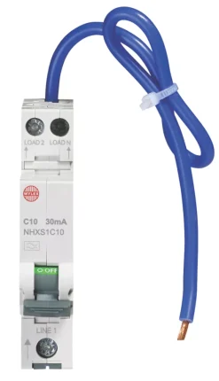 Wylex 10A 30mA DP Type C Mini RCBO 6 Wylex 10A 30mA DP Type C Mini RCBO -Yale Sales Store 3368X A2