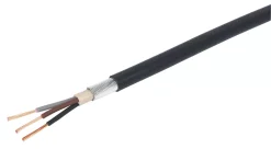Prysmian 6943X Black 3-Core 2.5mm² Armoured Cable 10m Coil