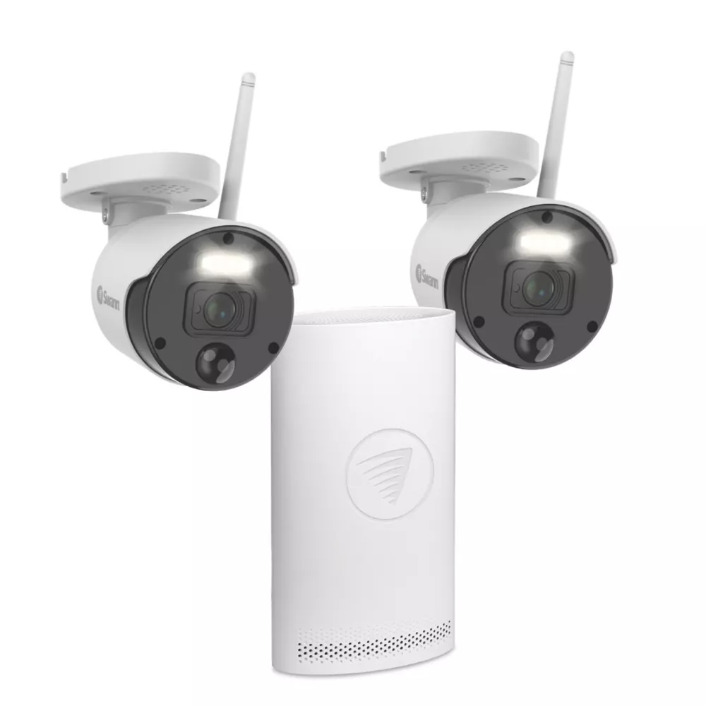Swann SWNVK-500SD2-EU 64GB SD CardGB 4-Channel 1080p Wi-Fi NVR CCTV Kit & 2 Indoor & Outdoor Cameras - Image 2