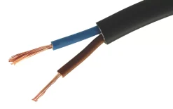 Time 3182Y Black 2-Core 1.5mm² Flexible Cable 25m Drum