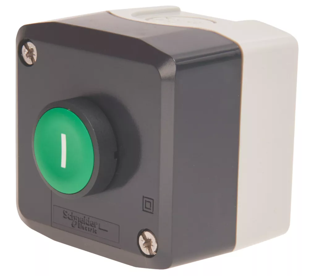 Schneider Electric XALD102 Single Pole Flush Push-Button Complete Control Station NO